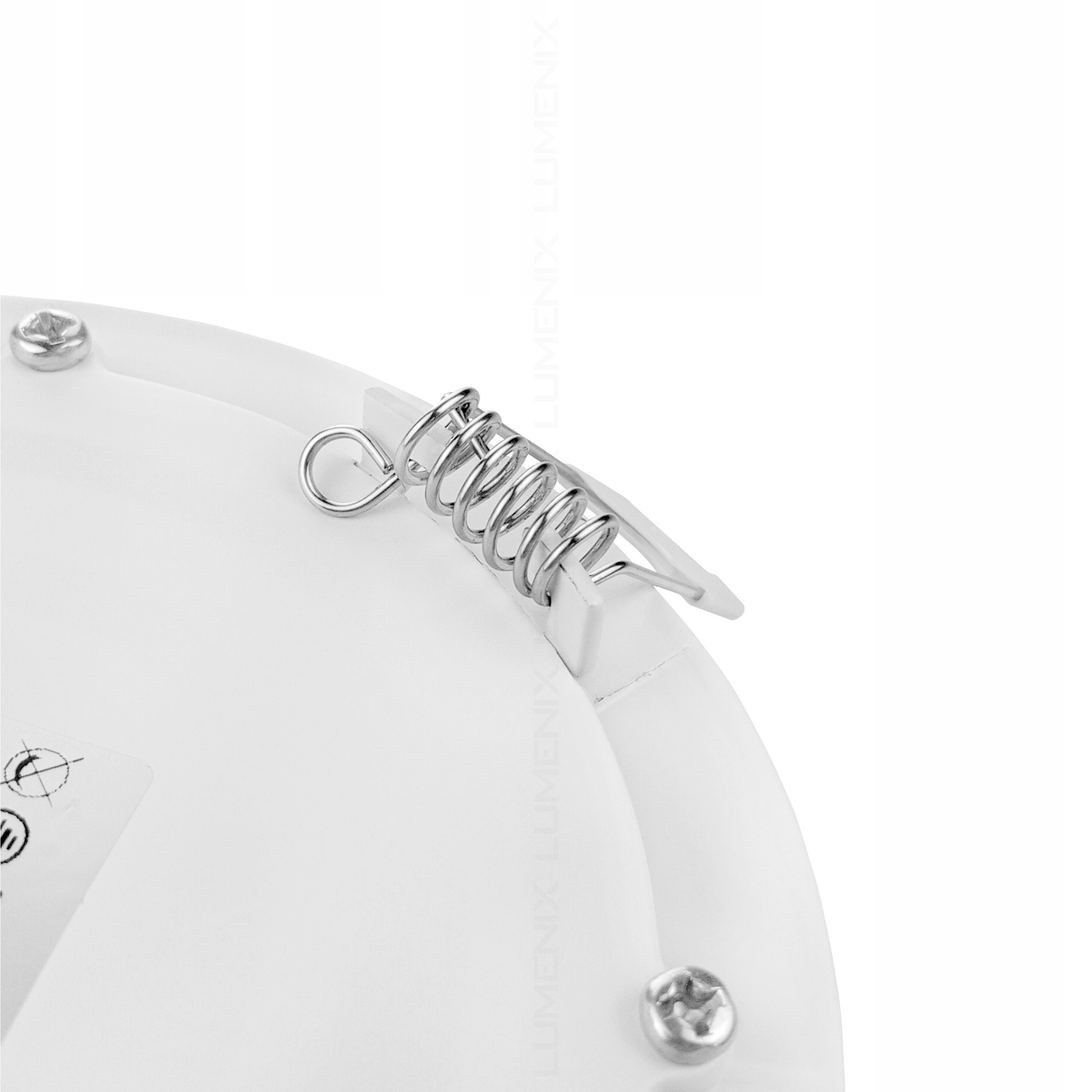 Panel plafon LED podtynkowy okrągły 6W NEUTRALNA Waga produktu z opakowaniem jednostkowym 0.06 kg