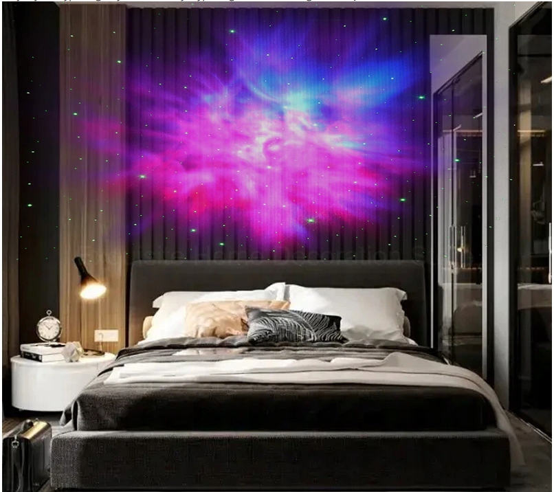 PROJEKTOR GWIAZD NIEBA LED LAMPKA NOCNA ASTRONAUTA Marka inna marka