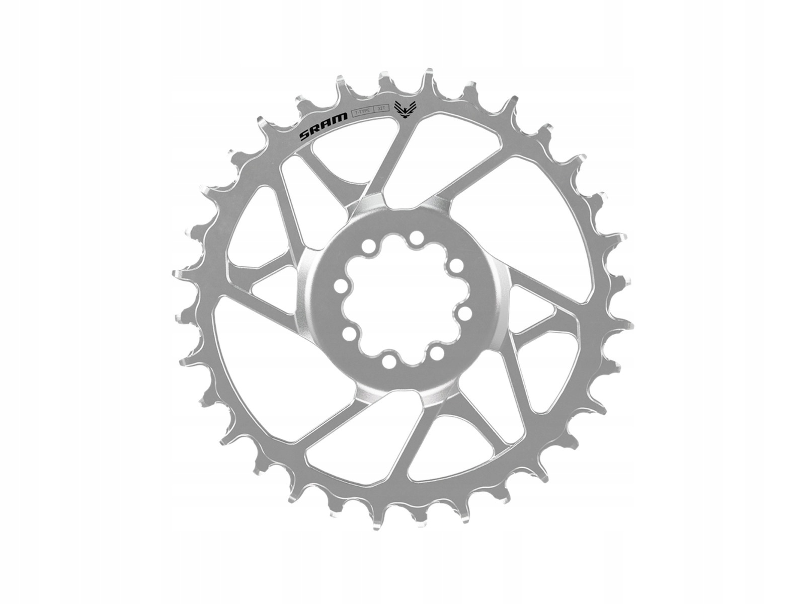 Zębatka Sram Eagle 90 Transmission T-Type 34T Direct Mount srebrna, stalo