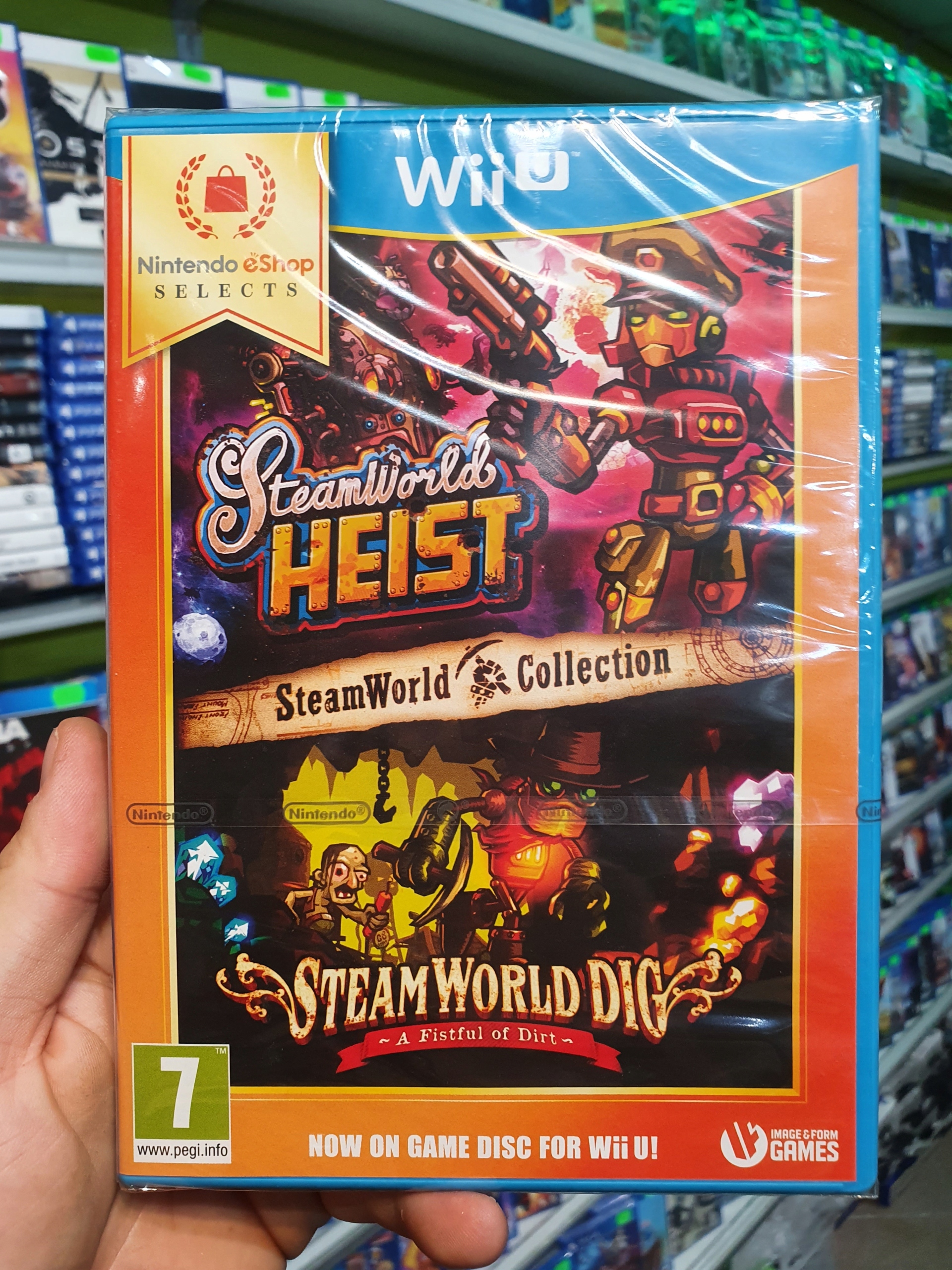 STEAMWORLD COLLECTION HEIST DIG WII U NOWA FOLIA Tematyka gry akcji