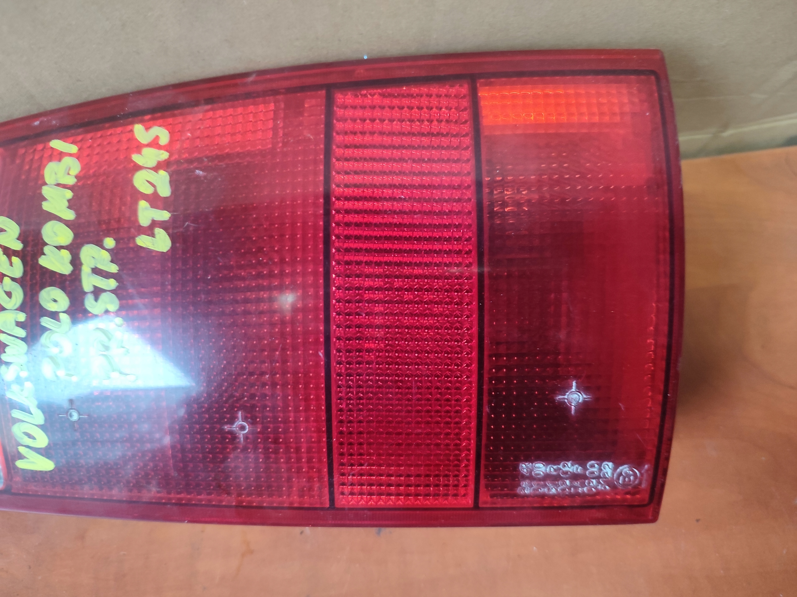 light right rear part right rear volkswagen polo III
