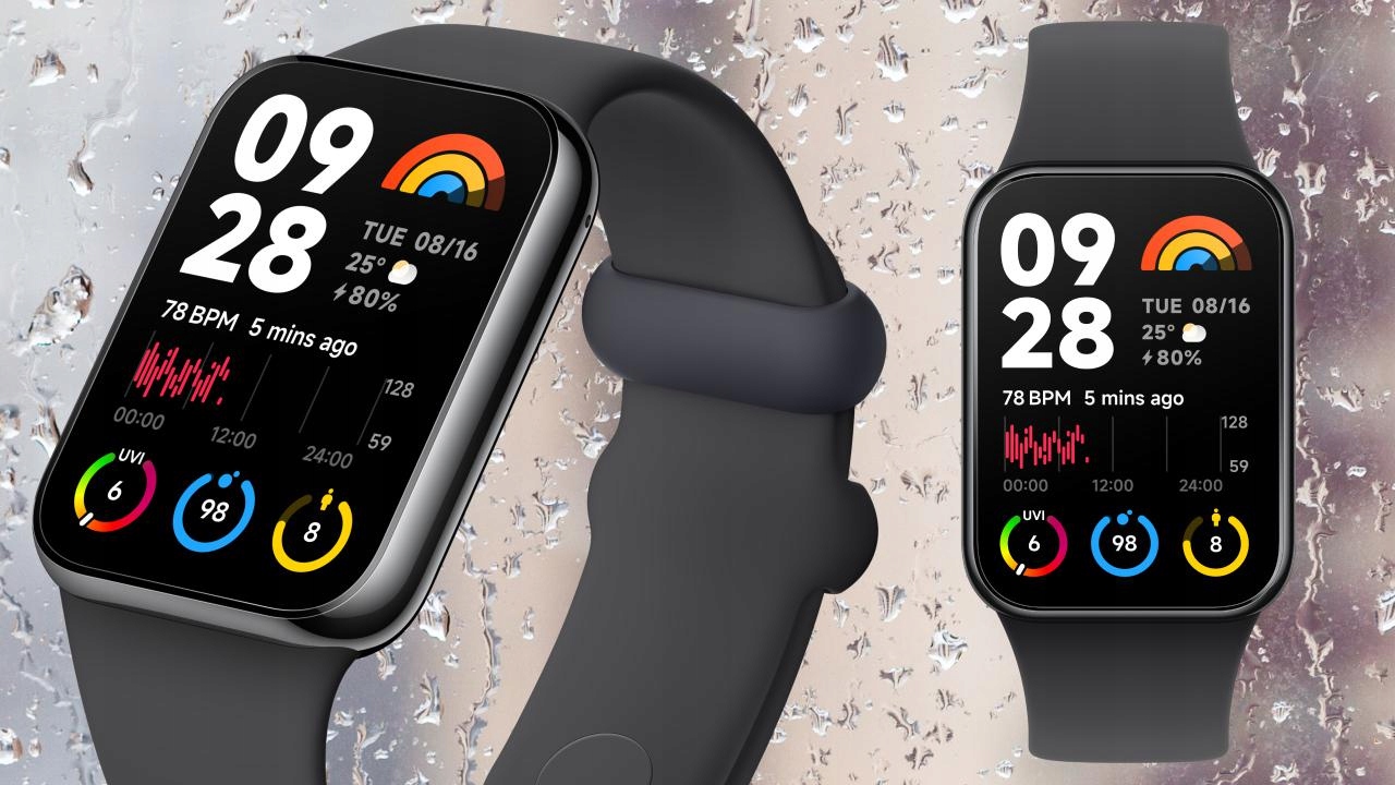 OPASKA SPORTOWA Xiaomi Smart Band 8 Pro BLACK AMOLED 1,74" 5 ATM BT 5.3 BLE Szerokość koperty 46 mm