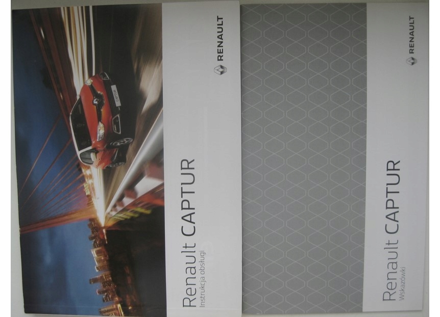 Renault CAPTUR 2013-2017 польский сервисный справочник