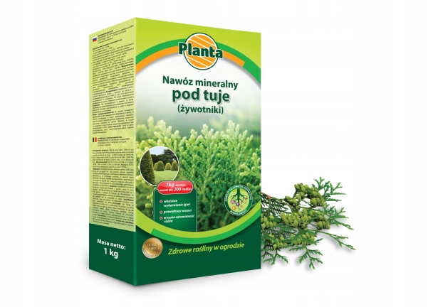 

Nawóz Planta pod tuje (żywotniki) 1kg