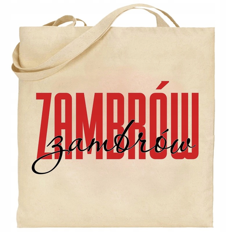 torba ecru b Pamiątka Zambrów