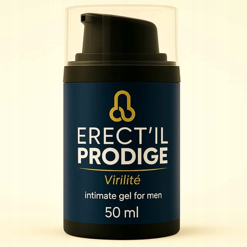 Erect'Il Prodige – Gel pro výkonnost a vitalitu pro muže – 50 ml