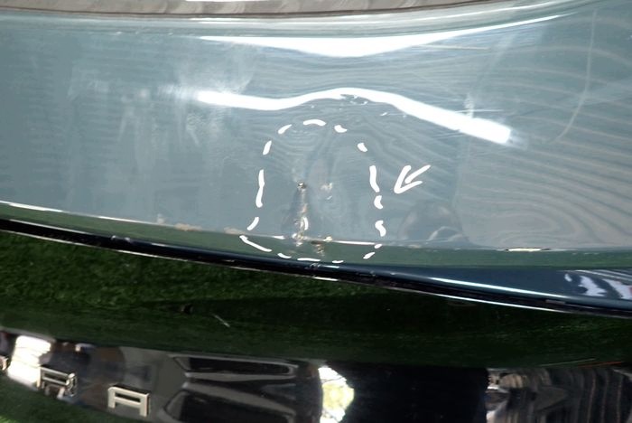 SEAT LEON CUPRA IV boot doors rear part