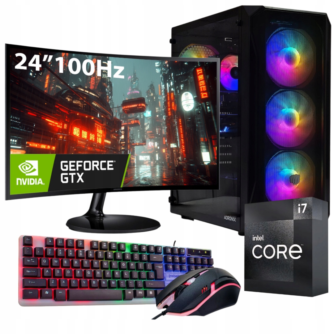 Počítačová sada Adronix i7 12700KF 16 Gb Gtx 1660 Windows 11