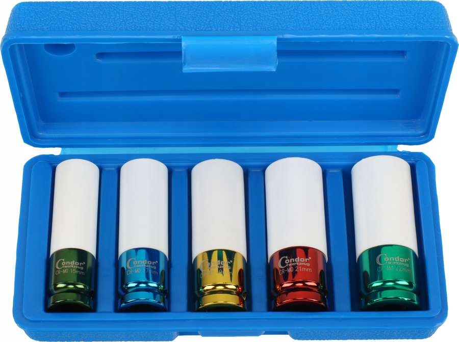 Nasadki 15-22 mm do alufelg, 5 szt. Condor