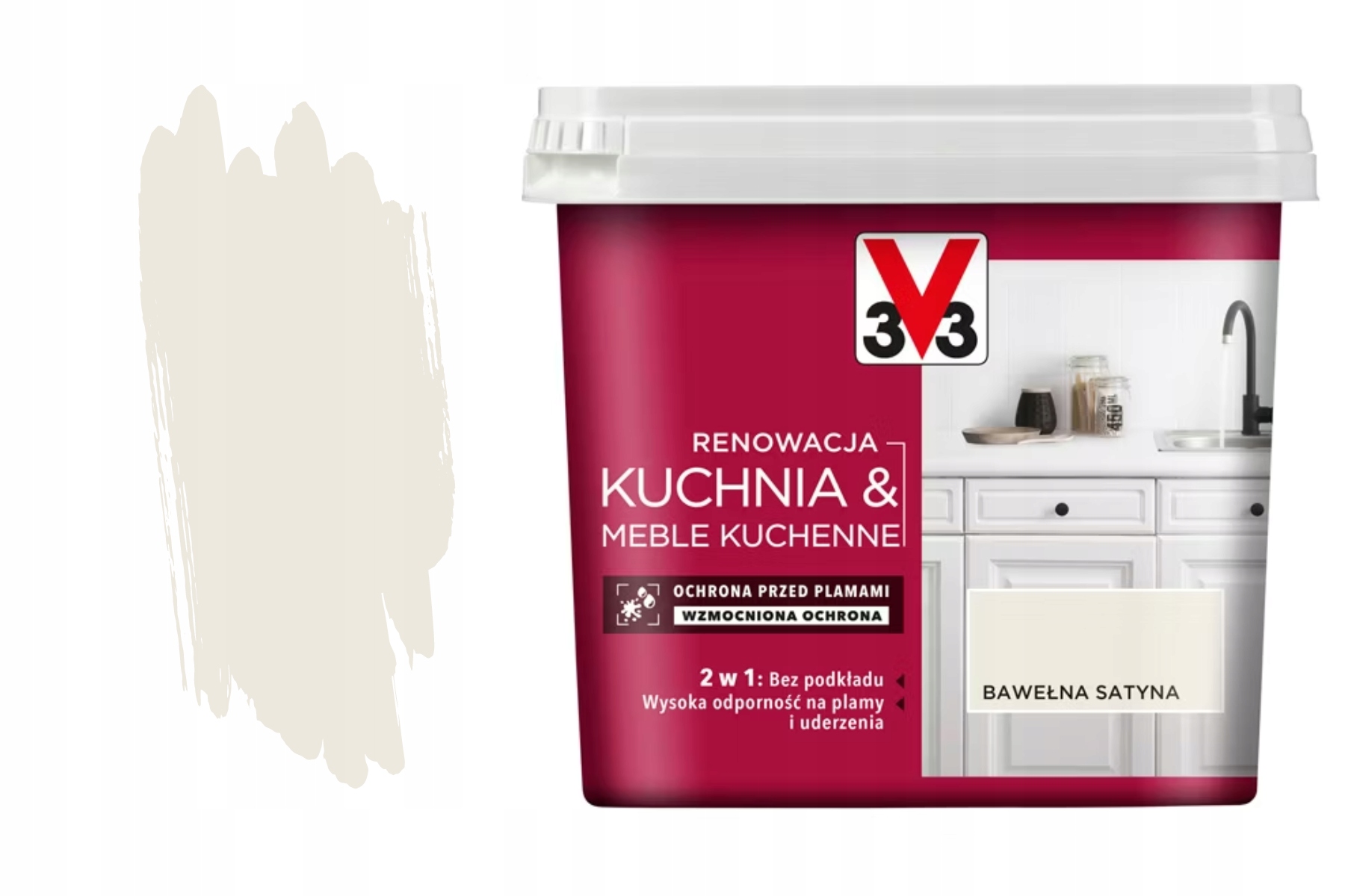 Snadná Renovace Kuchyně Nábytek Stěny Eko 3V3 Bavlna 0,75L