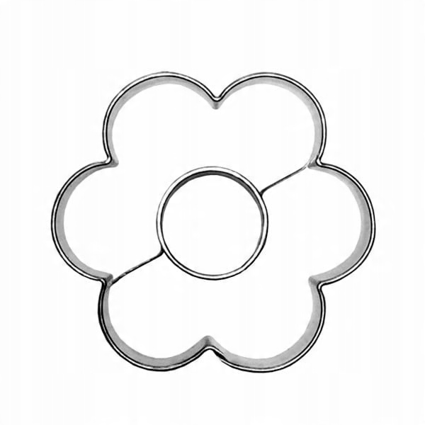 

Foremka kwiatuszek 3,8 cm z kółeczkiem kwiatek