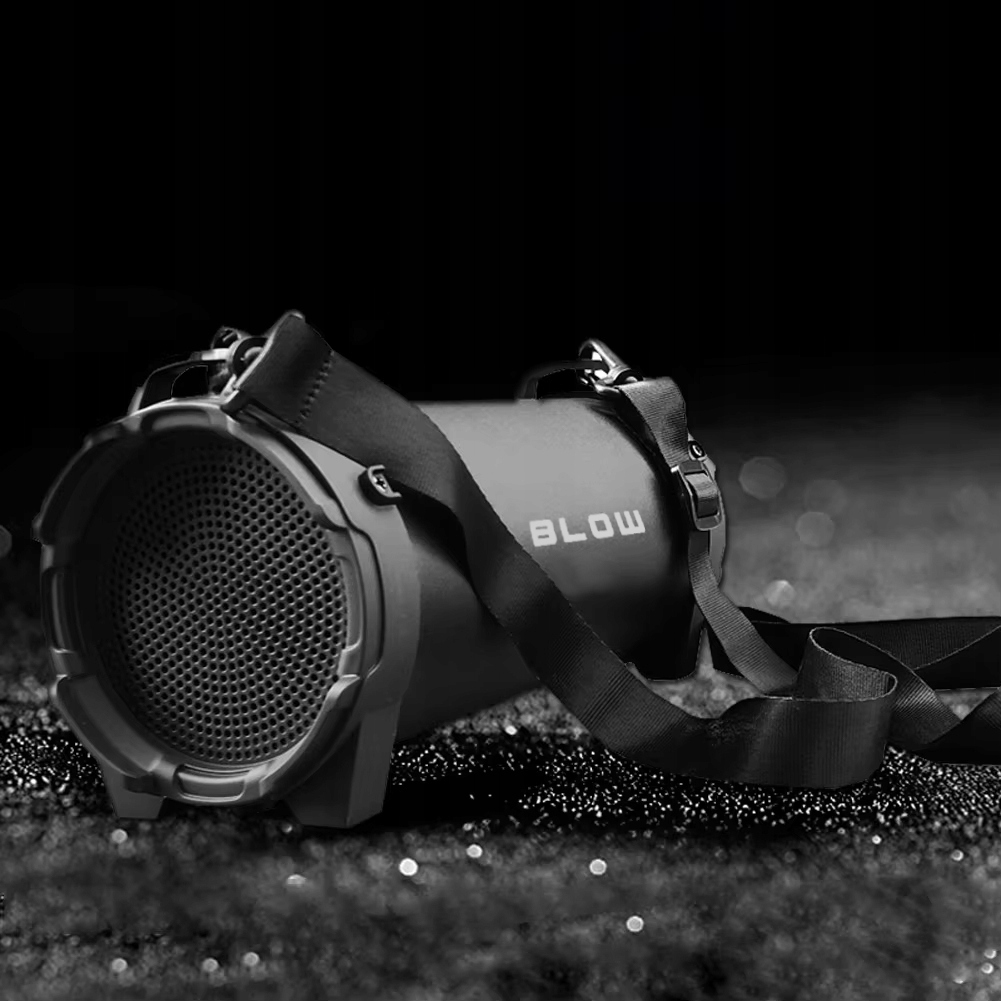 MOCNY GŁOŚNIK BLUETOOTH SD USB AUX RADIO FM PRZENOŚNY WIEŻA BOOMBOX Stan opakowania oryginalne