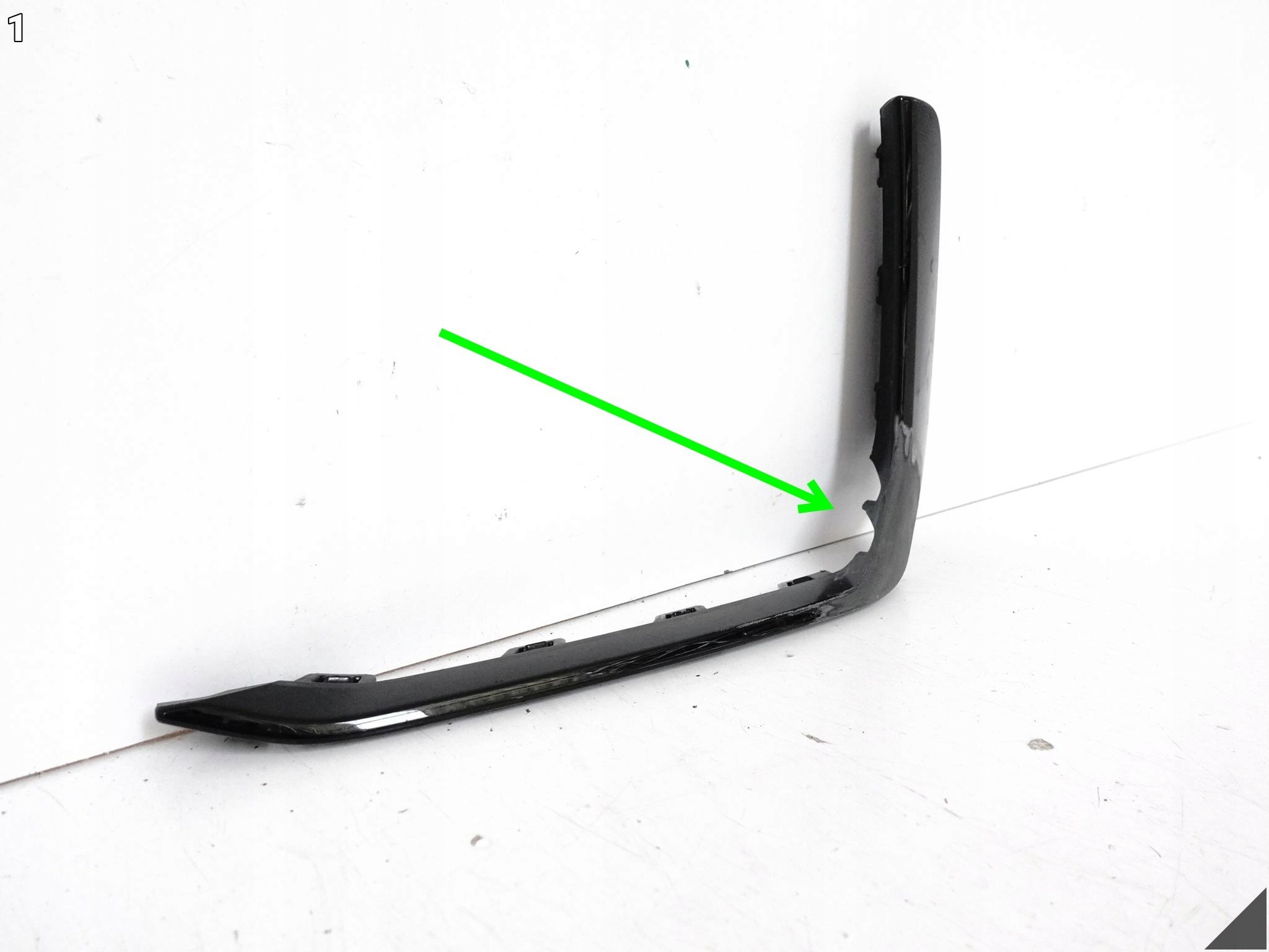 AUDI A6 S6 C8 4K0 S-LINE LIFT 18-24 moulding SPOILER W bumper left front