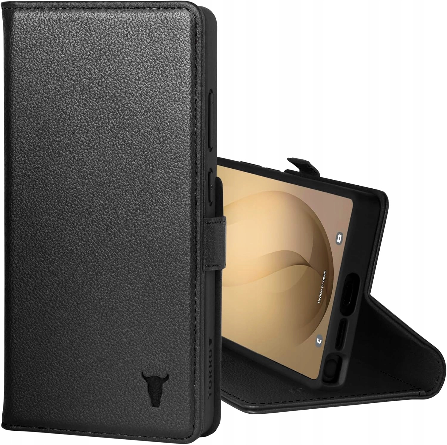Flipové pouzdro Torro pro Samsung Galaxy S26 Ultra 5G 2026, černé