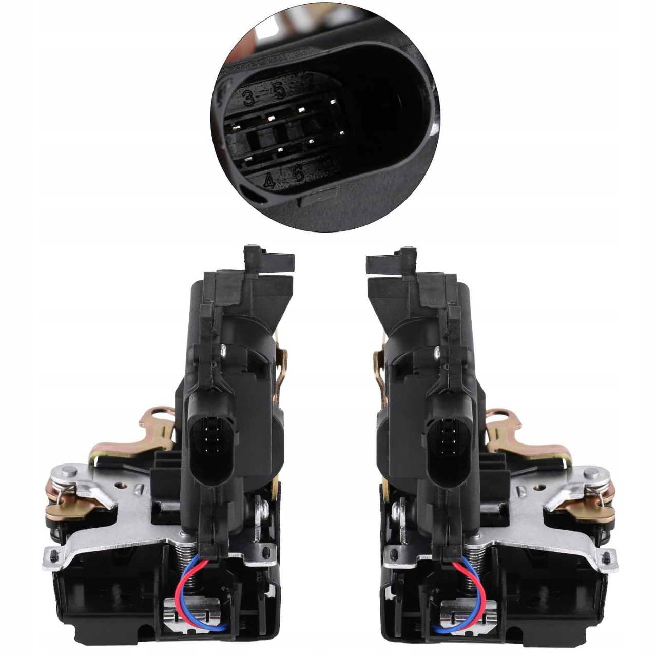 ZAMKI DRZWI PRZÓD L+P VW BORA GOLF IV PASSAT B5 Producent części ME Premium