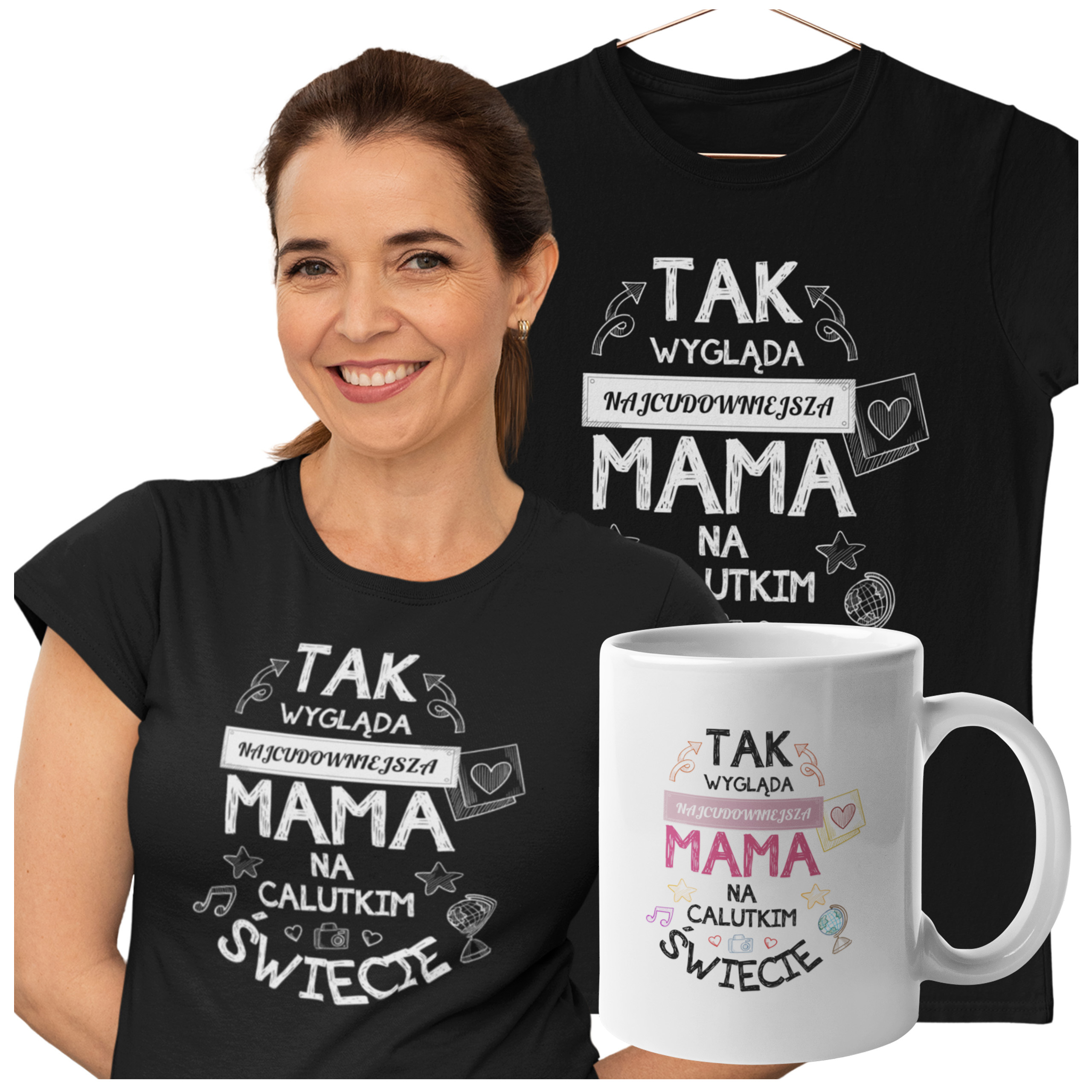 

Koszulka Dla Mamy Z Kubkiem Najcudowniejsza Mama