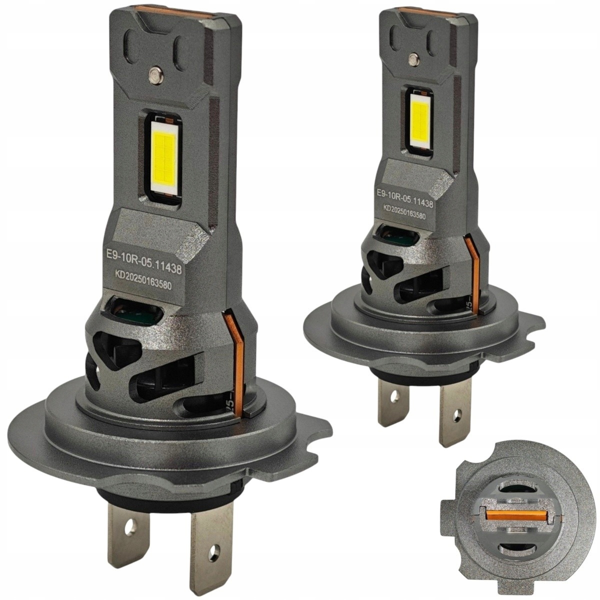 H7 Led 9V-32V Canbus Csp 2 ks 8000lm bez chyby, silné bílé světlo