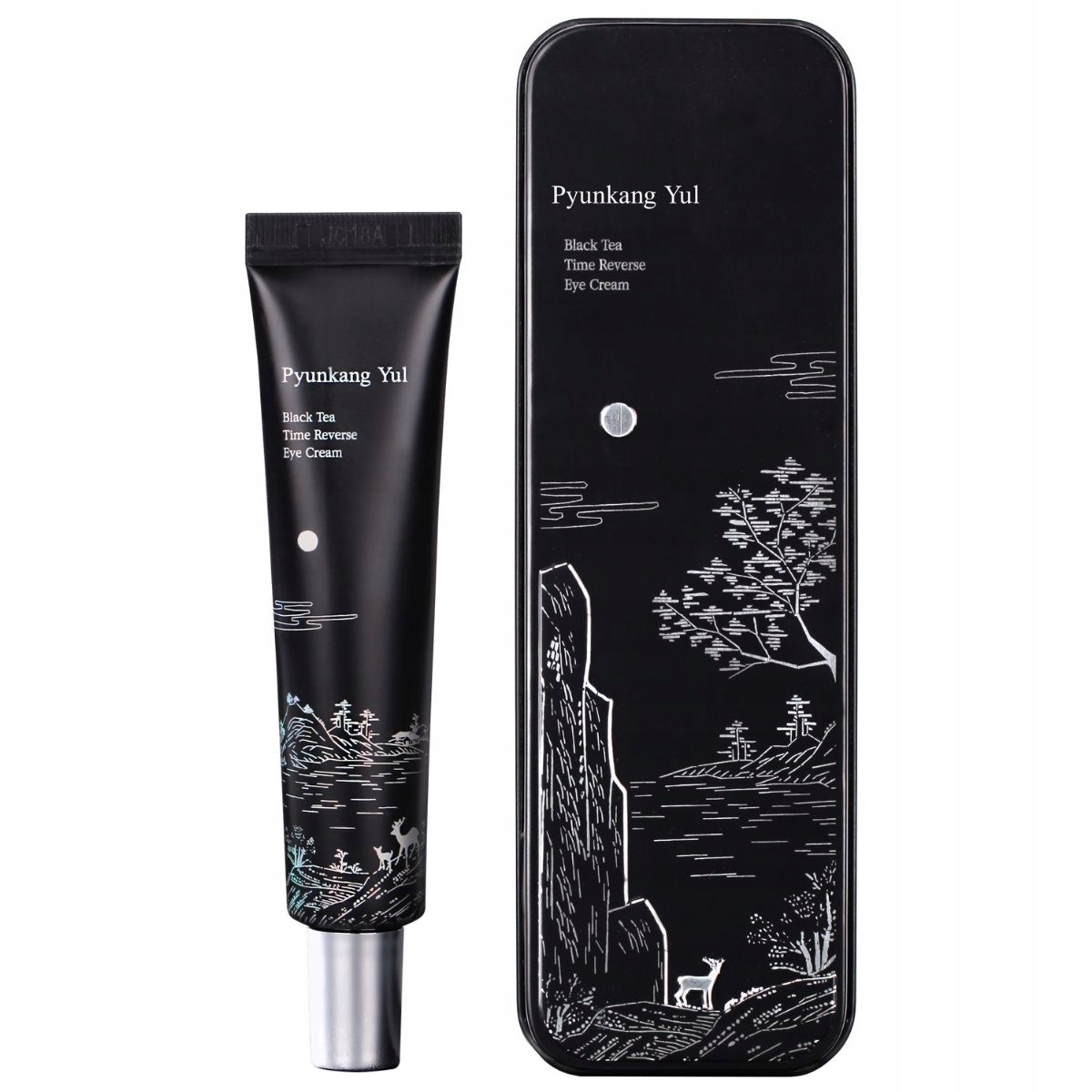 Pyunkang Yul Black Tea Time Reverse 25 ml Oční krém s černým čajem