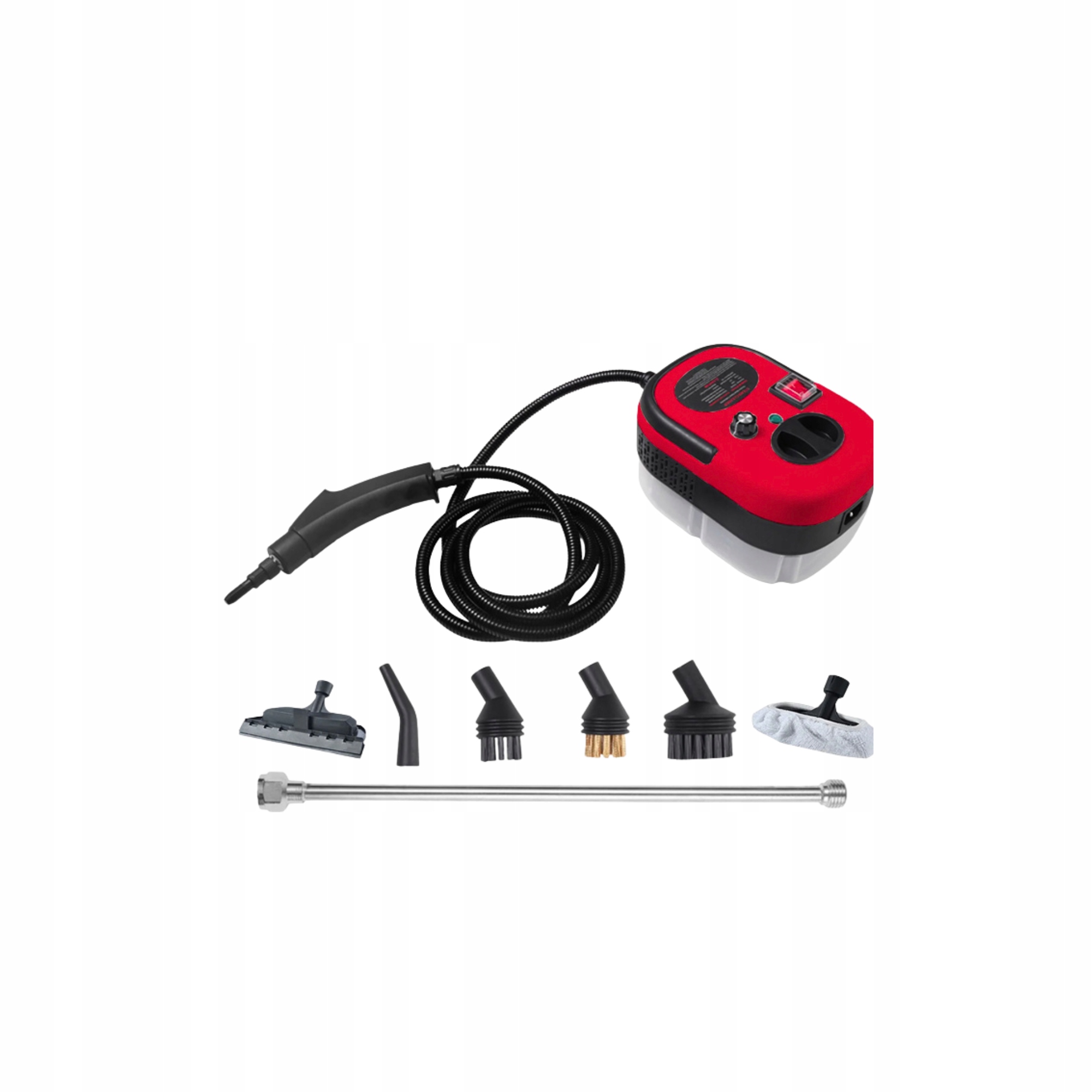Parní Čistič Mop Napařovač Vysavač 1500W Čisticí Sada
