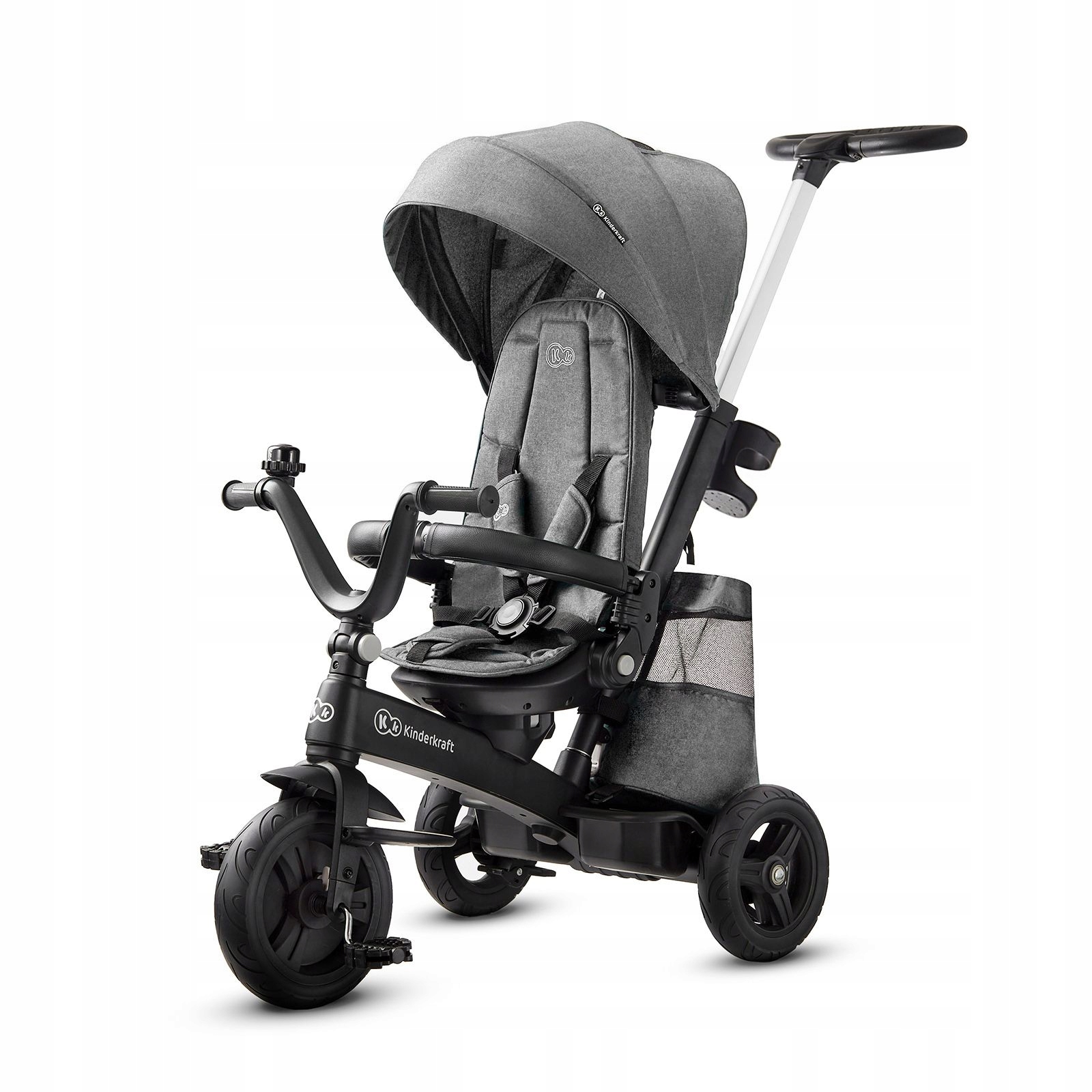 Kinderkraft Rowerek Easytwist Platinum Grey