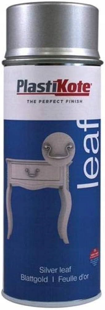 Plastikote farba dekoracyjna spray dekoracyjny srebrny metalik połysk 400ml