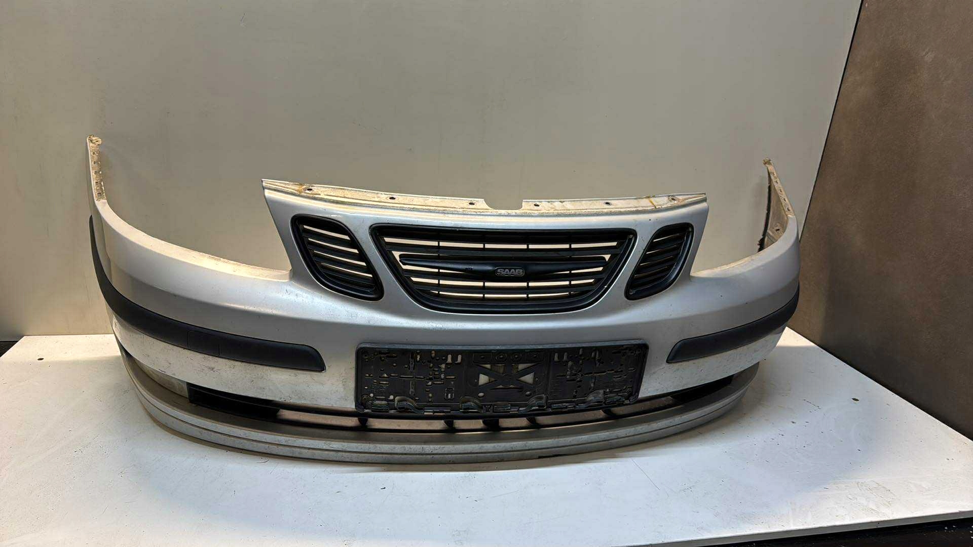 bumper front front SAAB 9-3 93 sedan CABRIO KOMBI 268 SREBRNY complete
