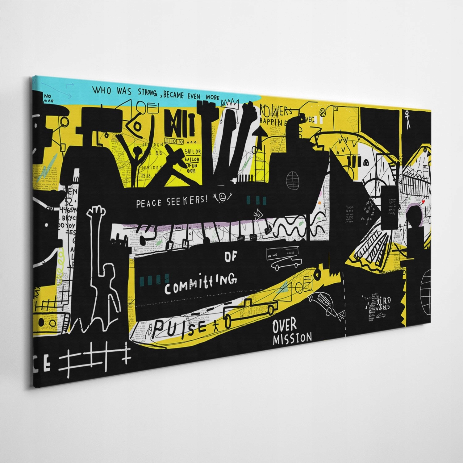 

Fotoobraz na płótnie Graffiti Art Sztuka 100x50 cm