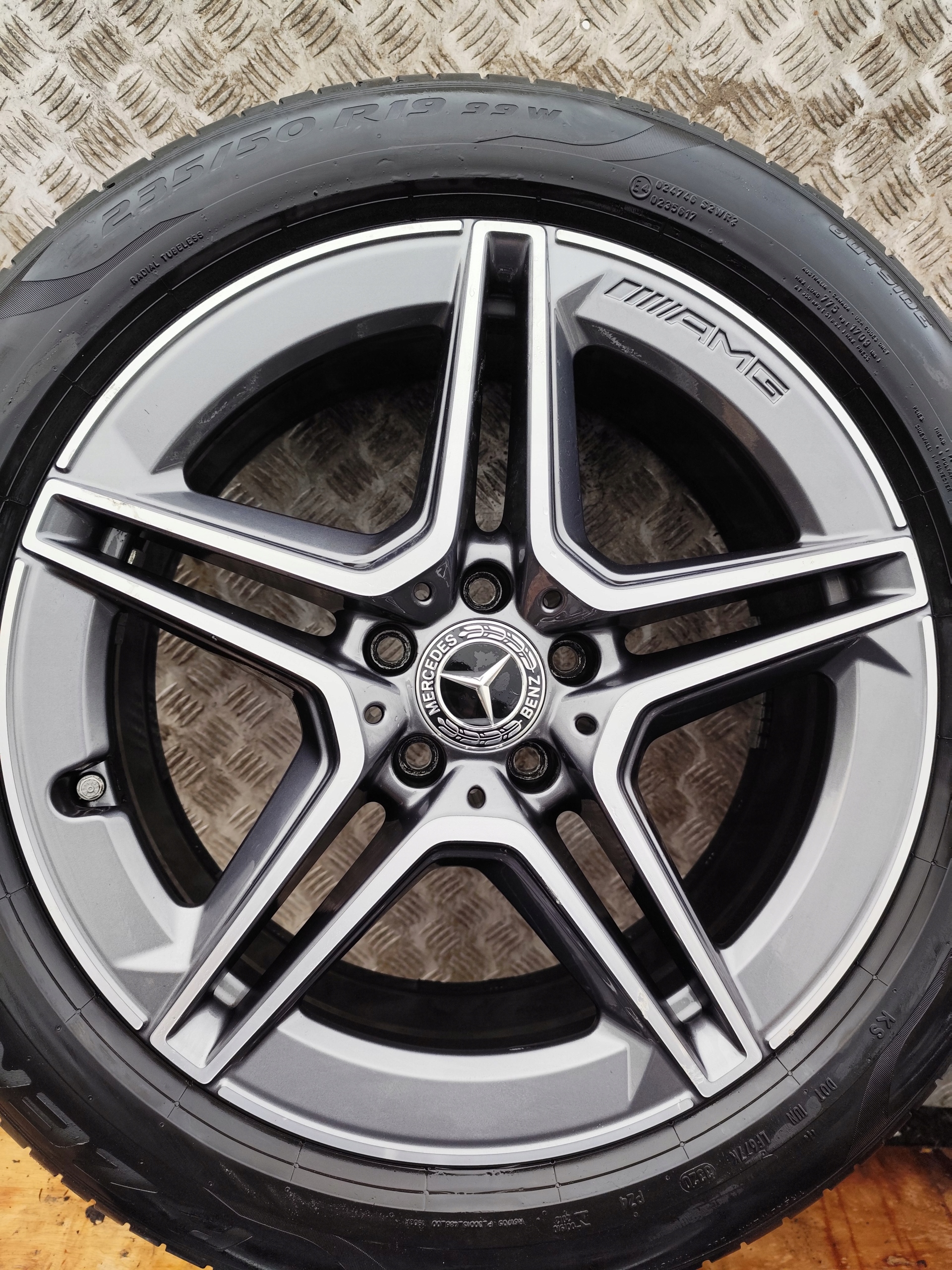 MERCEDES GLB 247 ALU discs wheels
