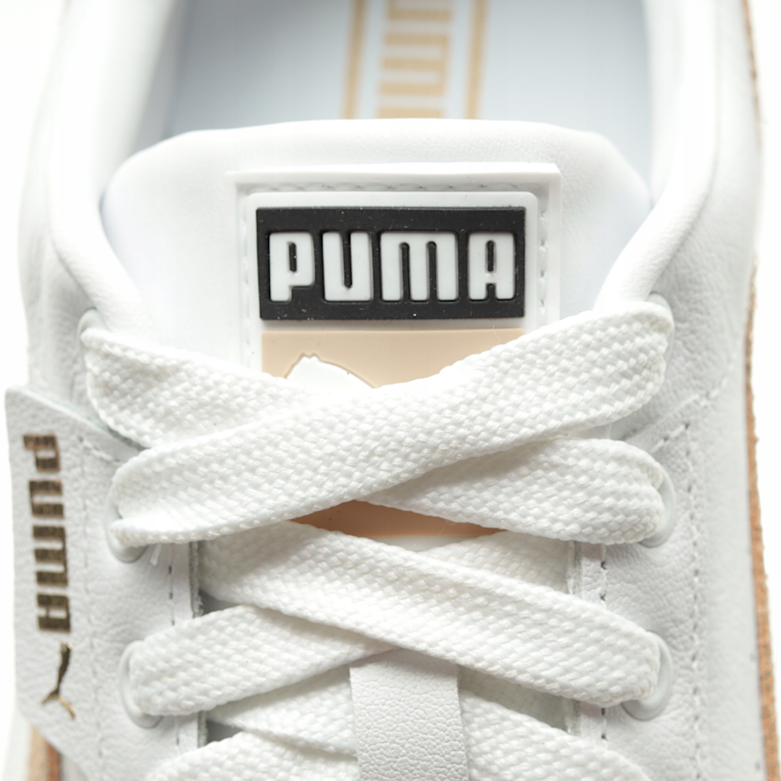 Buty Damskie Puma MAYZE STACK Skóra białe platformy sneakersy Długość wkładki 25 cm