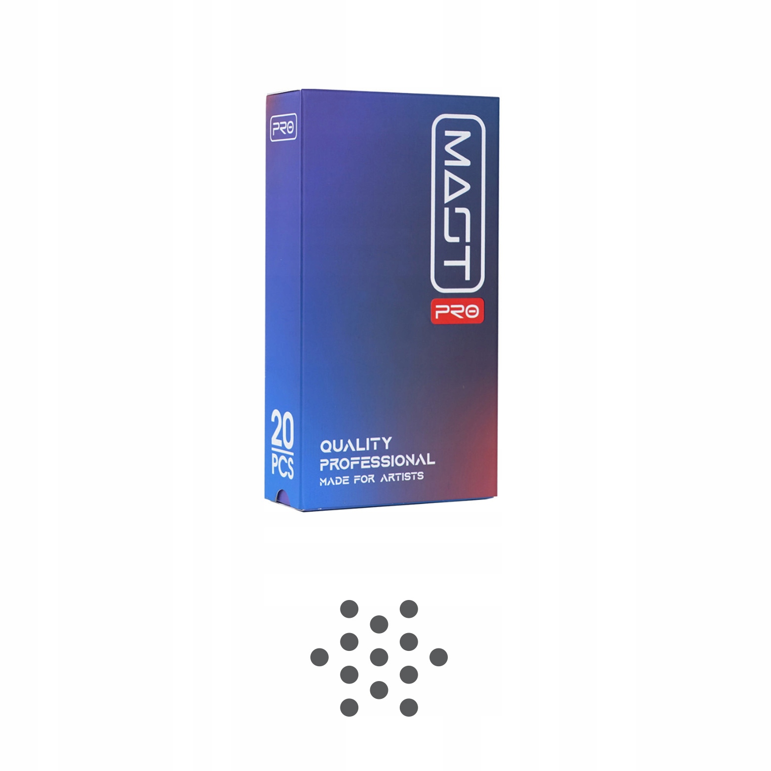 Cartridge Mast Pro 14RL 0,35 mm Lt Krabička 20 ks jehla na tetování