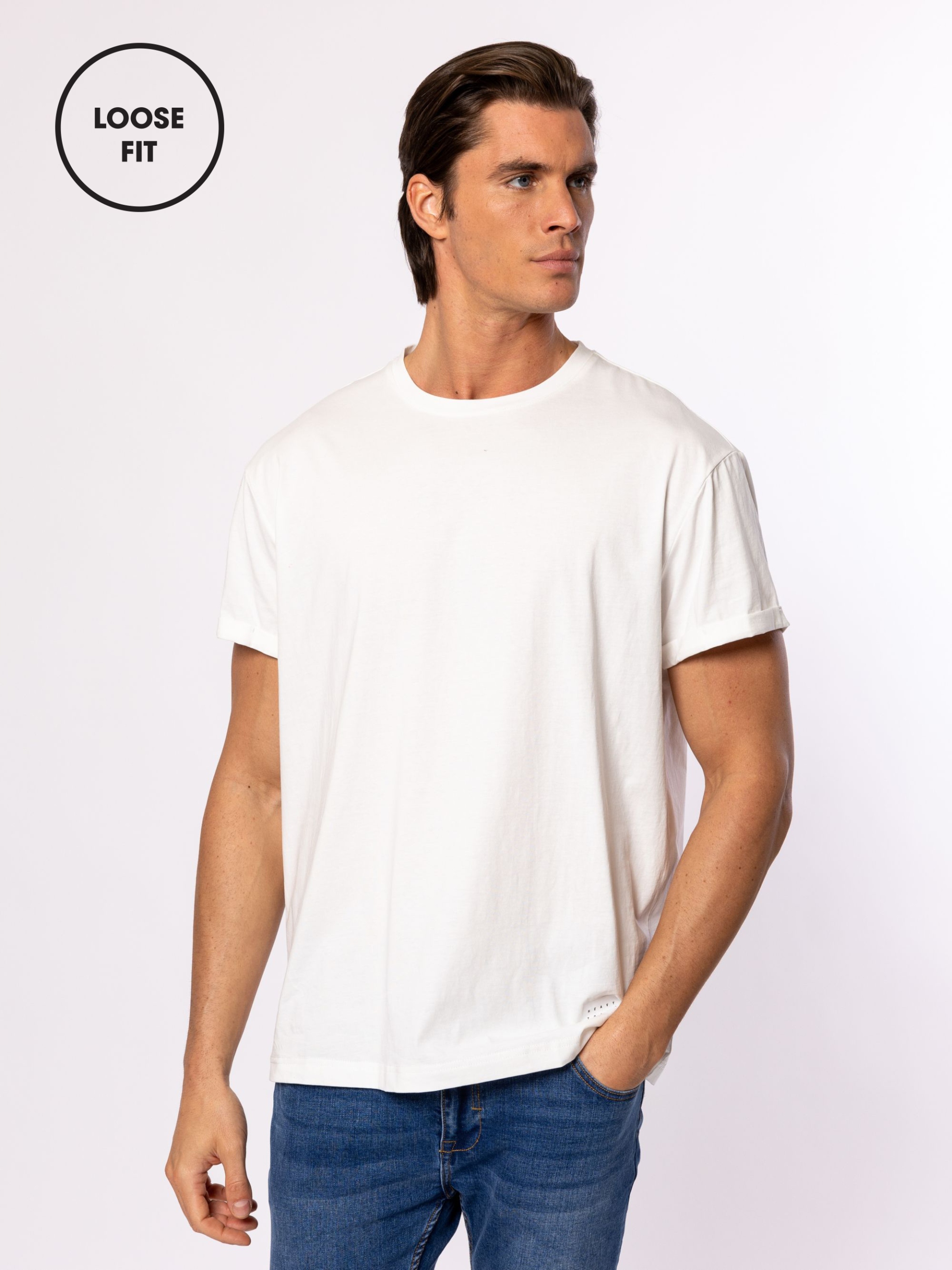 Heavy Tools Pánské Tričko Tričko Meren Bílá Ecru Velikost L