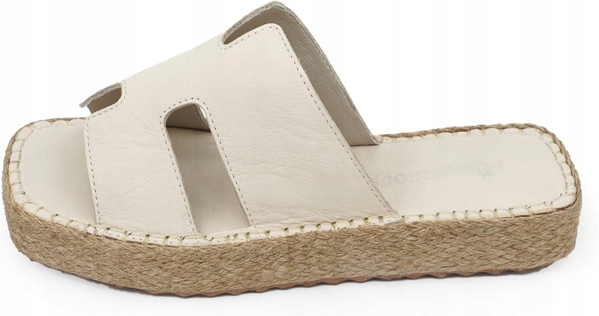 Runnerboss Dámské Béžové Nazouváky Boty Casual 36 J_a