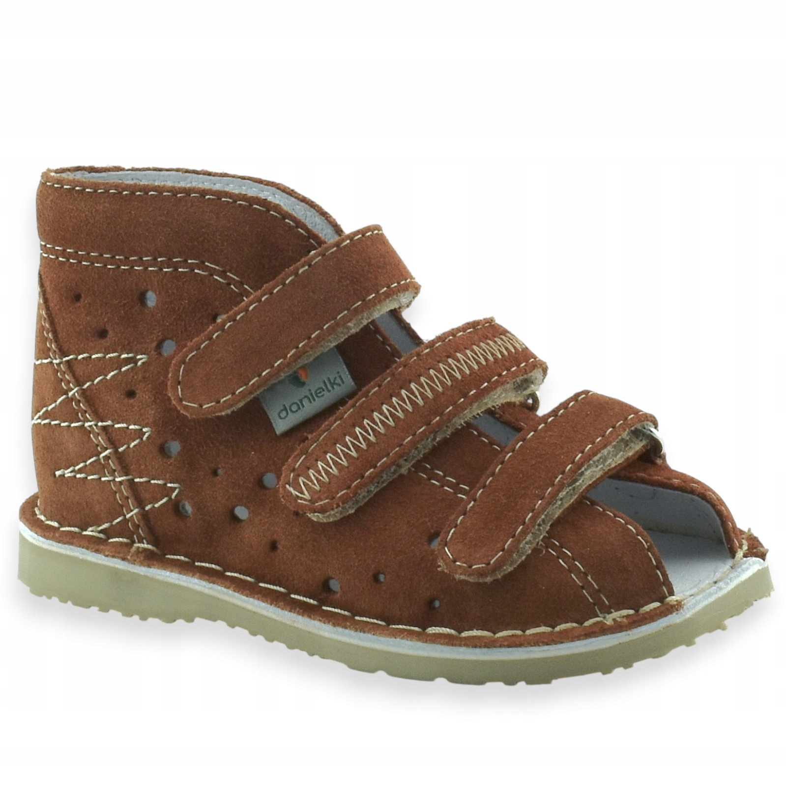 Kapcie profilaktyczne dla dzieci Danielki T115 Camel r.27