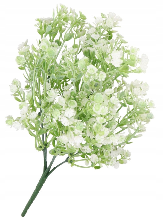 SZTUCZNE KWIATY ROŚLINY BUKIET GAŁĄZKI GIPSÓWKA
