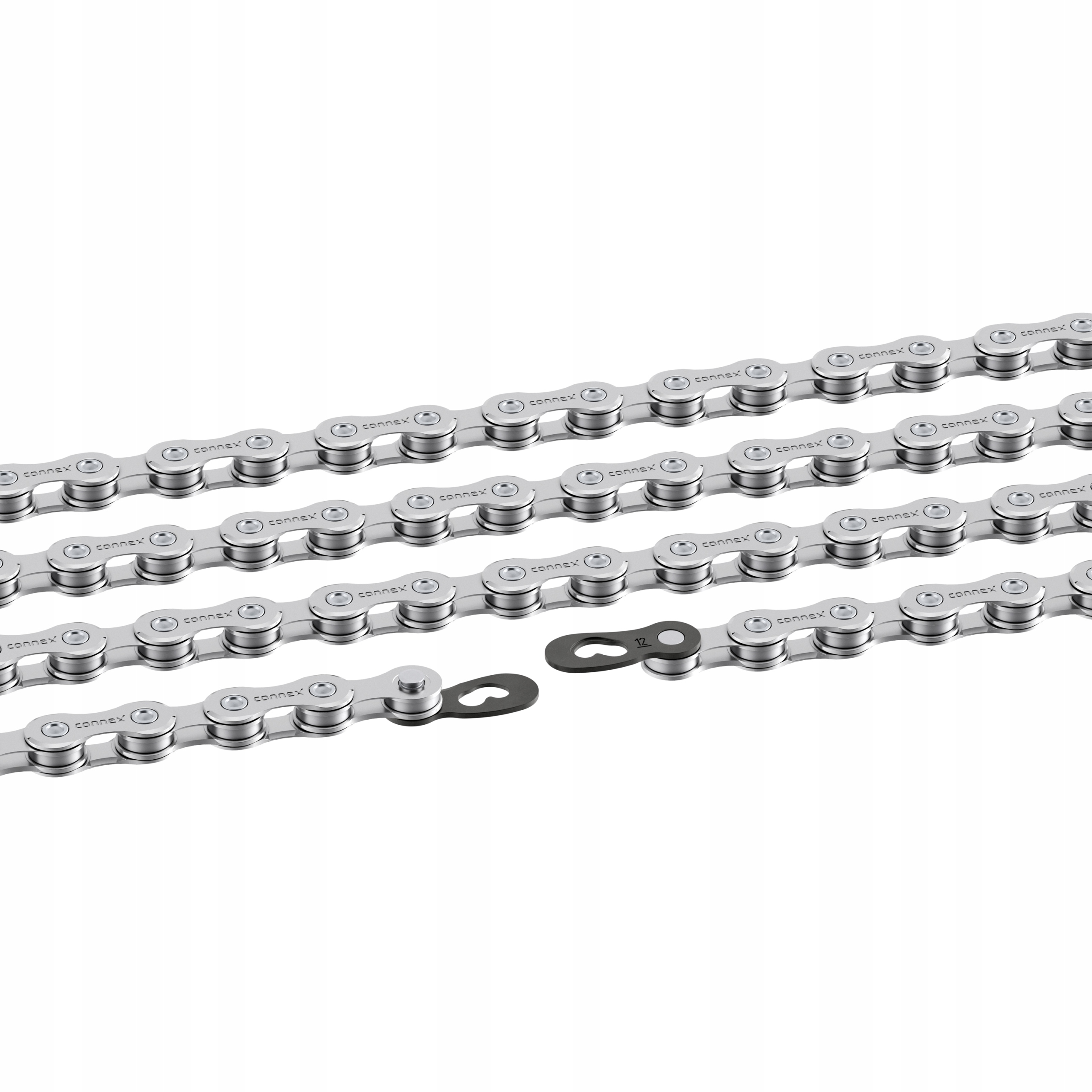 Connex řetěz Connex 12sr Pro 12-kolo, Stříbrný
