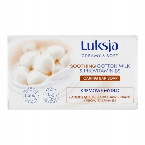 

Luksja Mydło 90G Cream Cotton Milk