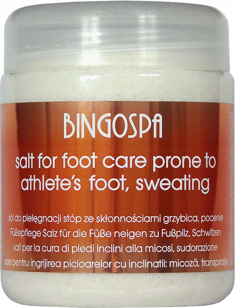 

Sól Do Stóp Grzybica I Pocenie Stóp Bingospa 550g