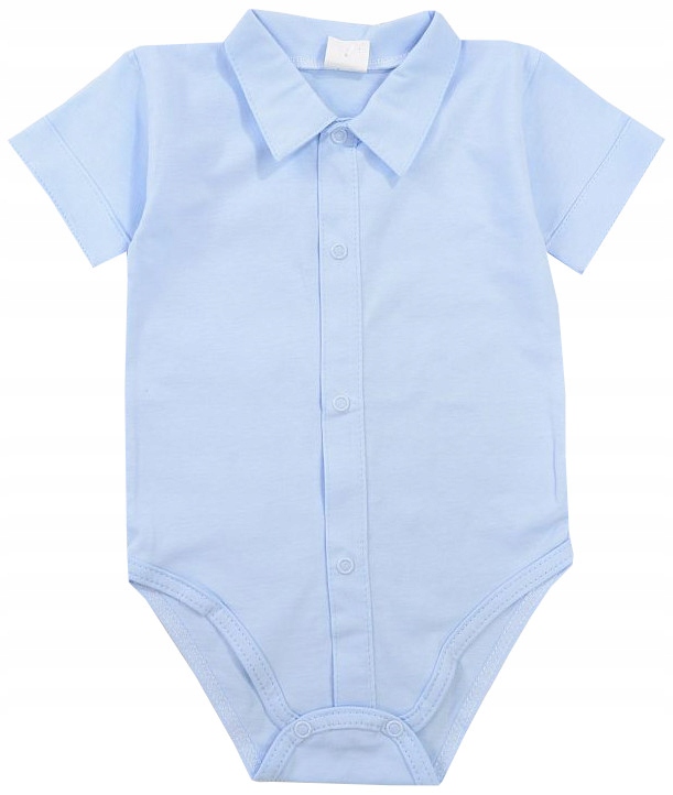 

Eleganckie Body Chłopięce Krótki Rękaw 74 L02N
