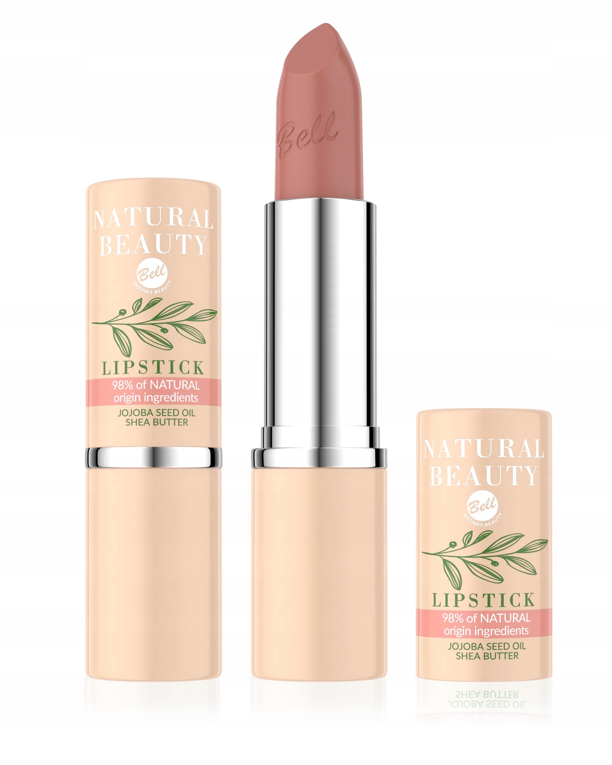 Bell naturalna pomadka NATURAL BEAUTY Lipstick 001