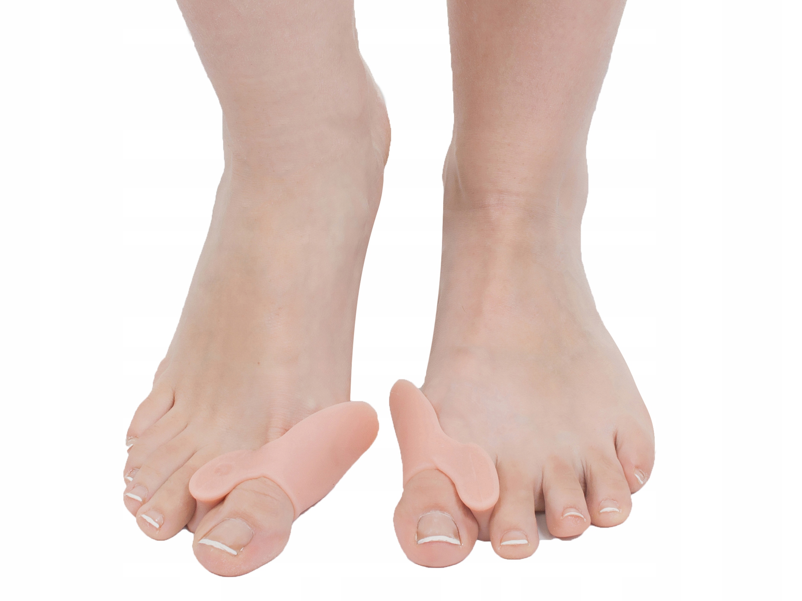 Elastyczny separator na haluksy cielisty żelowy klin dużego palca PARA Kod producenta M006_S