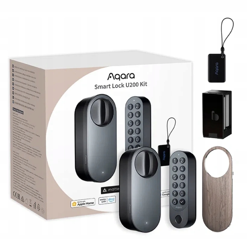 Aqara Smart Lock U200 Barva: Černá