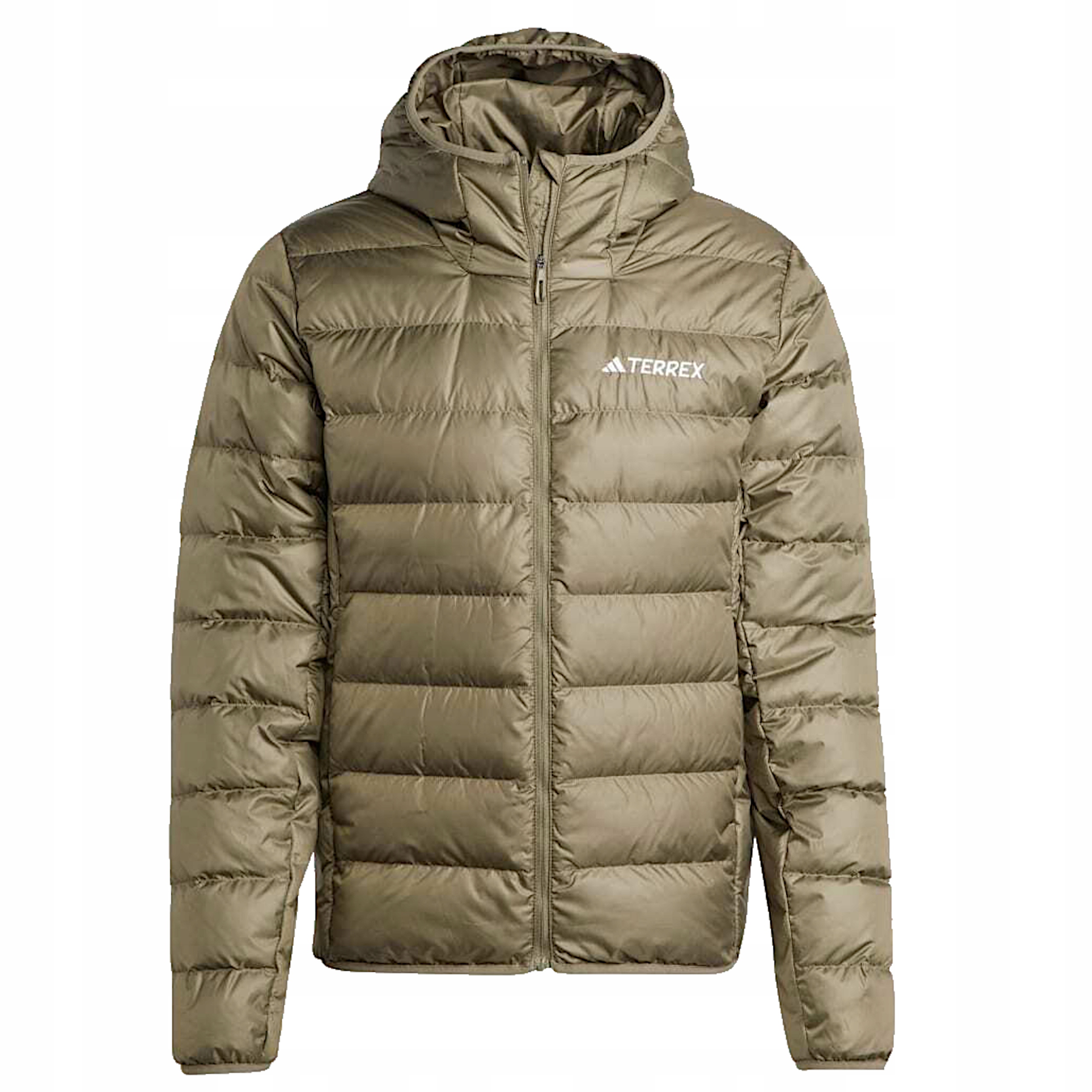Pánská bunda Adidas Terrex prošívaná péřová jarní přechodová lehká S