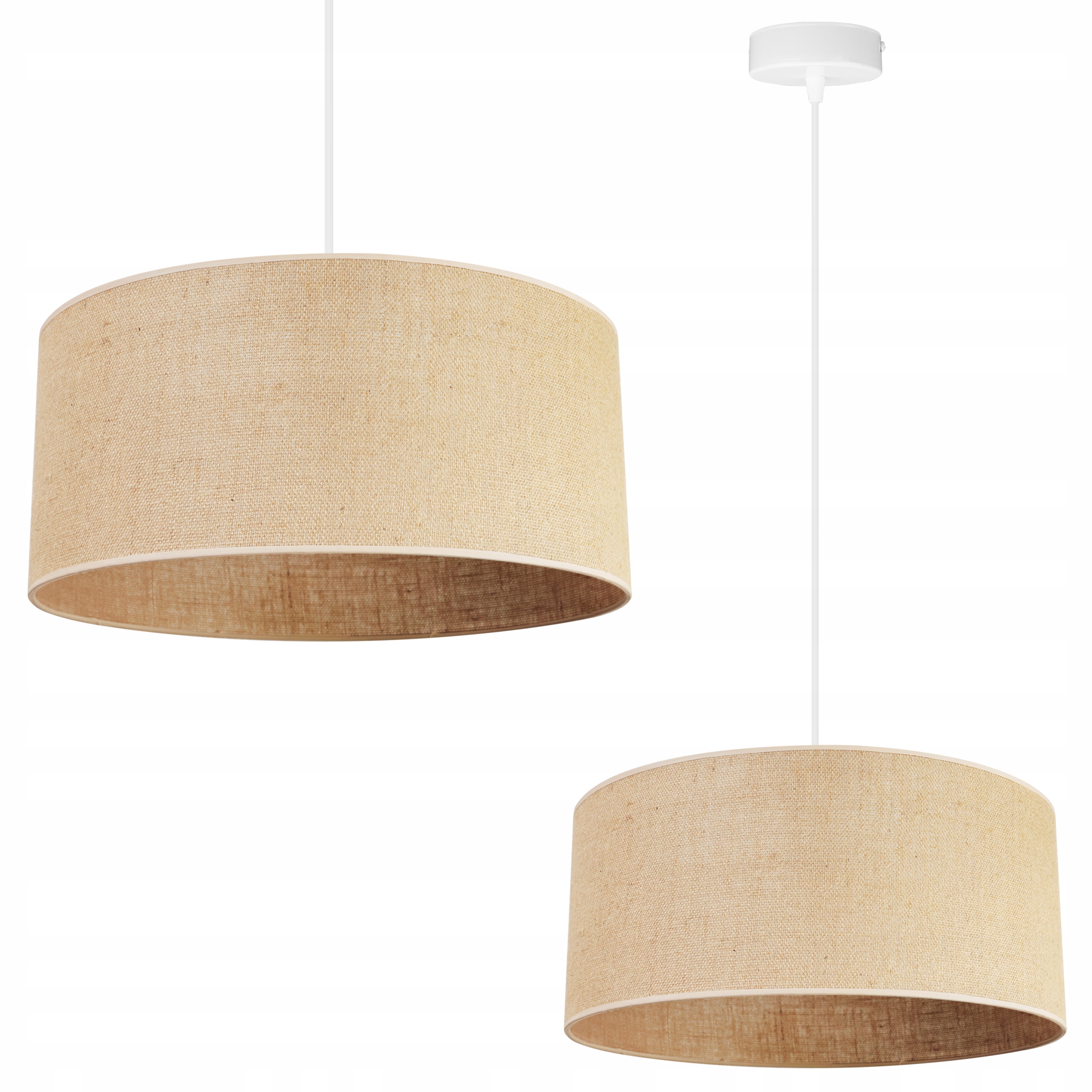 

Lampa Wisząca Żyrandol Sufitowa Abażur 40 CM