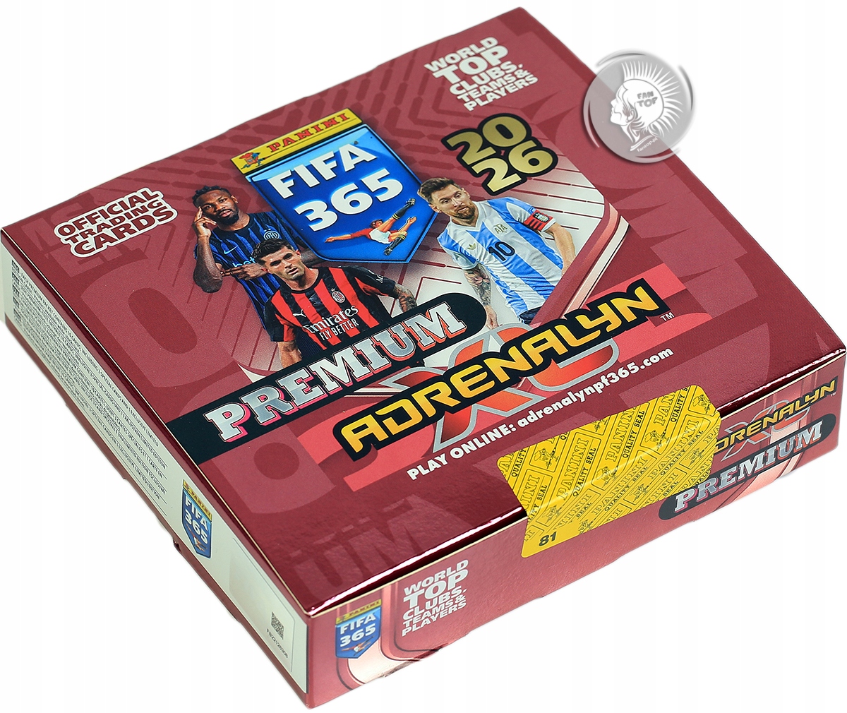 2026 Fifa 365 Premium Box 10 x saszetka 100 karty piłkarskie Limited panini