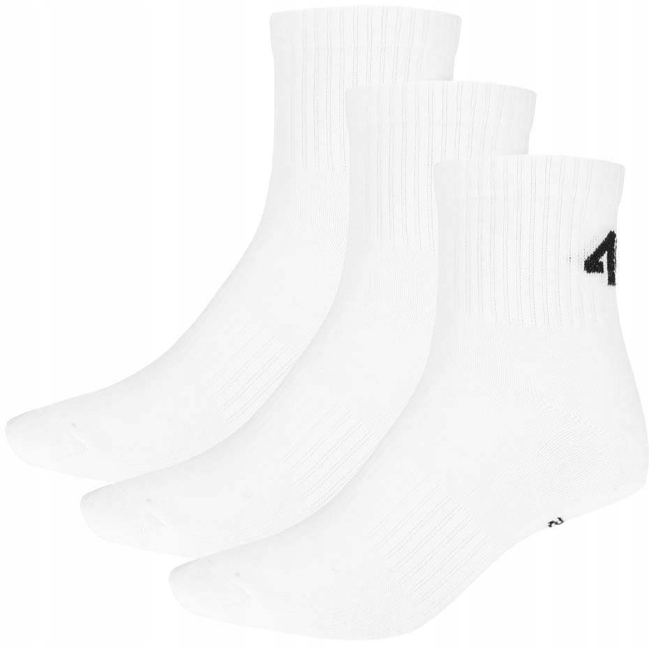 

Skarpety damskie 4F 3 pary białe 39-42
