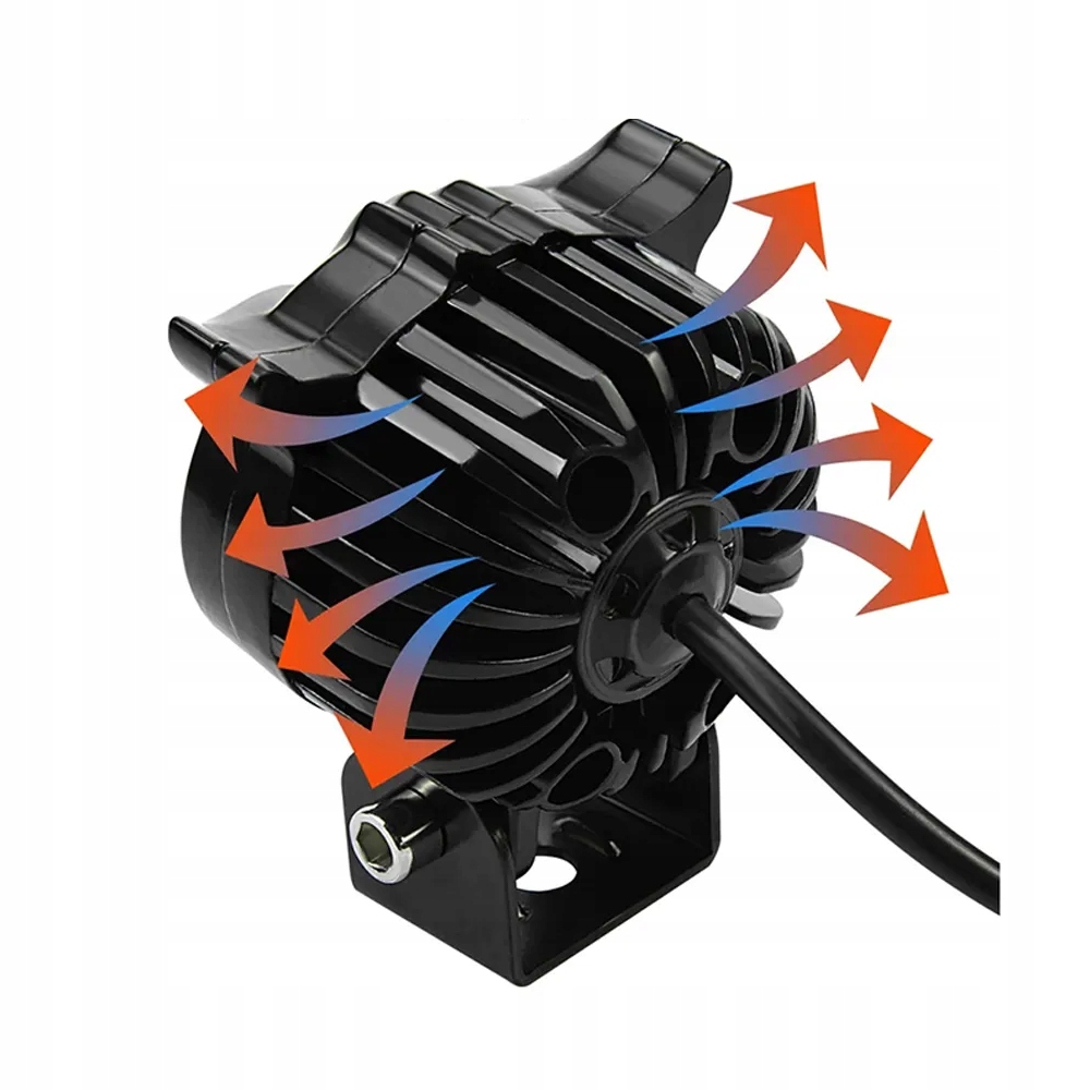 LAMPA ROBOCZA MOTOCYKLOWA LED Na Kierownice SOWA Moc 23 W