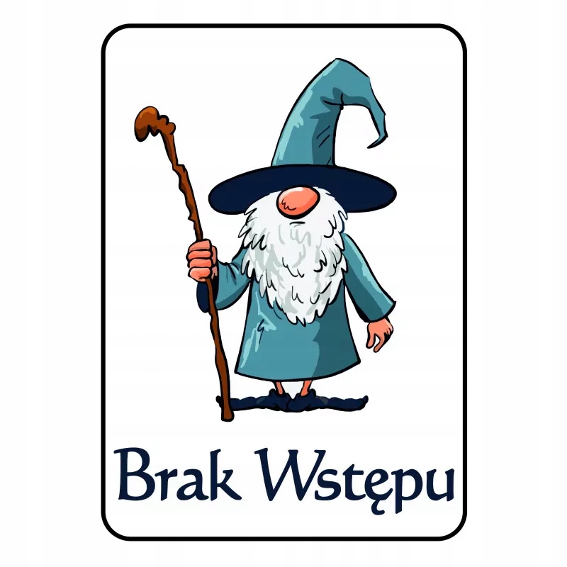 

Tabliczka informacyjna A5 Zakaz wstępu