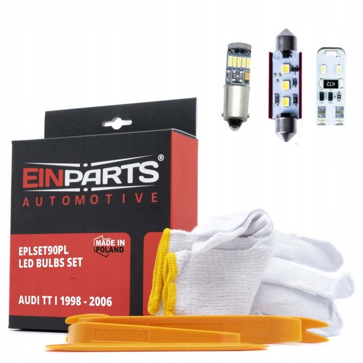 EPLSET90PL - НАБОР ИЗ 6 СВЕТОДИОДНЫХ ЛАМП ДЛЯ САЛОНА AUDI TT 1998-2006