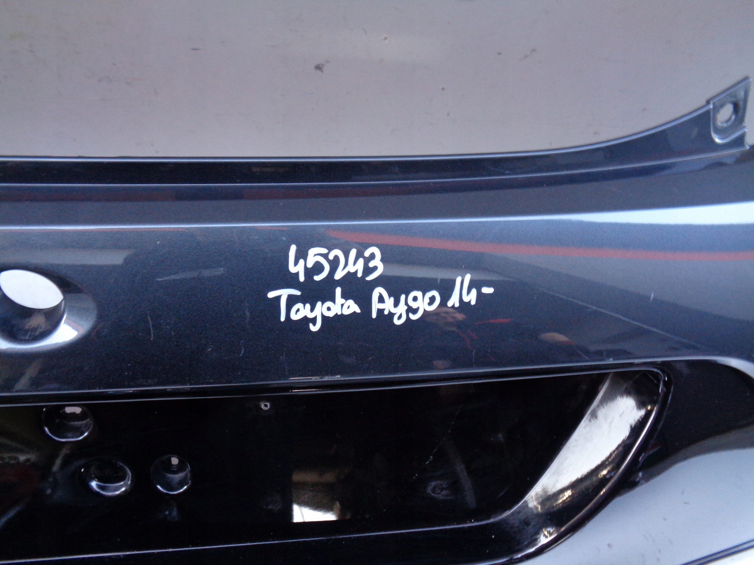 bumper rear TOYOTA AYGO II 14- NR 45243