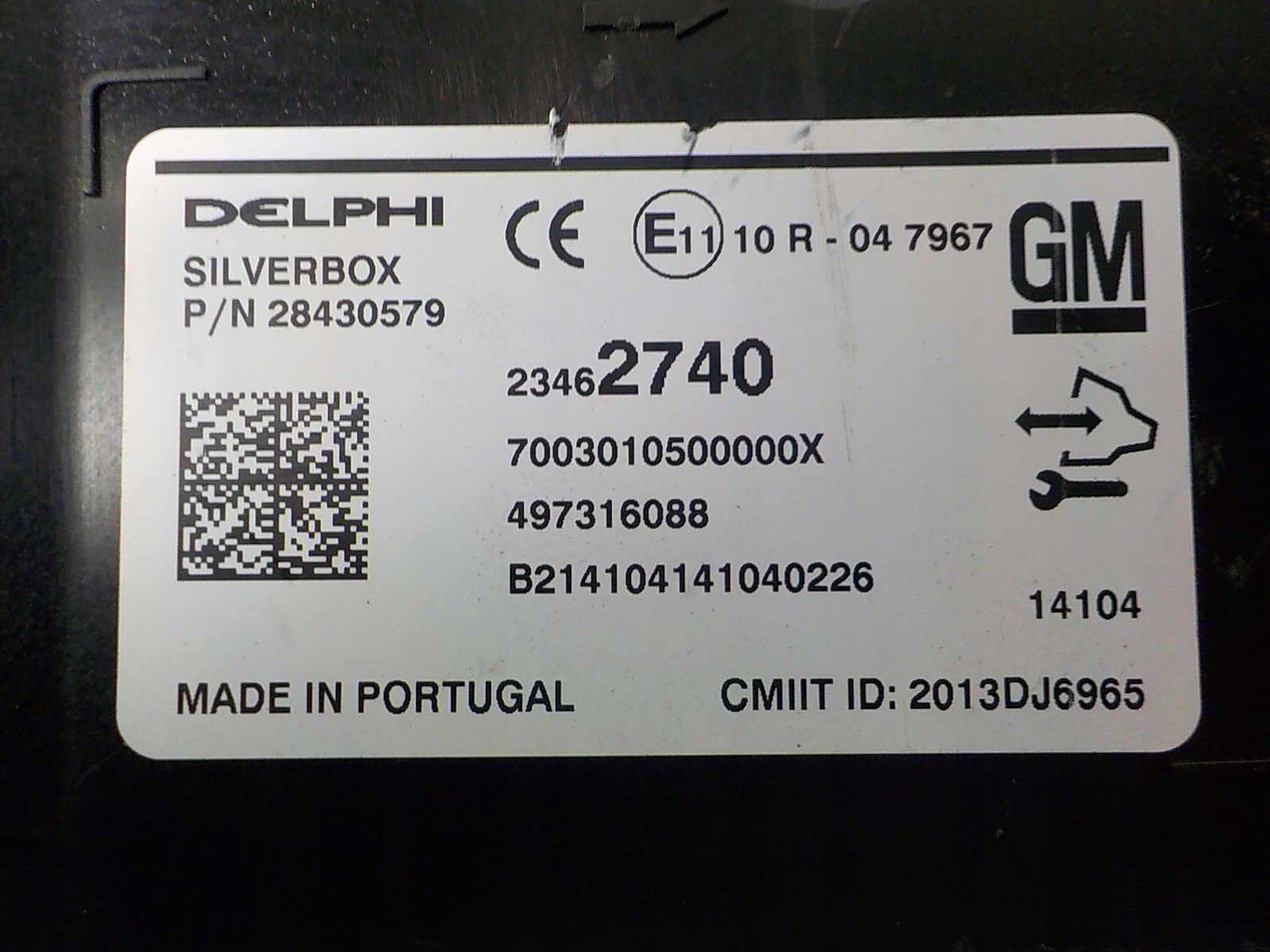 OPEL INSIGNIA module control unit navigation devices 28430579 23462740